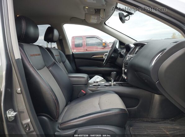 5N1DR2MM0KC653103 2019 NISSAN PATHFINDER Gray Вид салону спереду