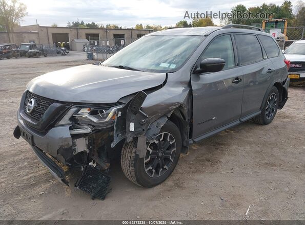 5N1DR2MM0KC653103 2019 NISSAN PATHFINDER Gray Передня ліва чверть