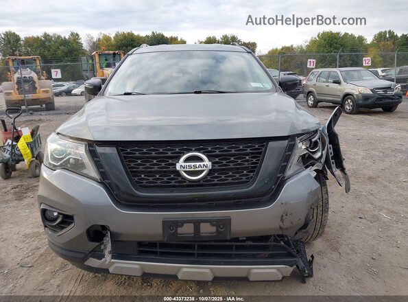 5N1DR2MM0KC653103 2019 NISSAN PATHFINDER Gray Вид задньої частини салону