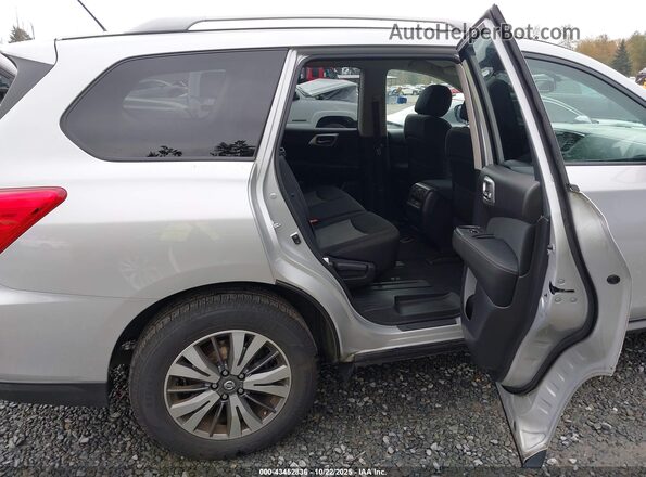 5N1DR2MM1HC657900 2017 NISSAN PATHFINDER Silver Вид наклейки з VIN-кодом