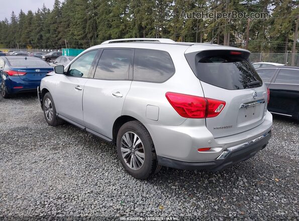 5N1DR2MM1HC657900 2017 NISSAN PATHFINDER Silver Задня ліва чверть