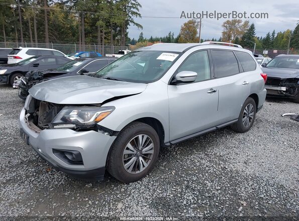 5N1DR2MM1HC657900 2017 NISSAN PATHFINDER Silver Передня ліва чверть