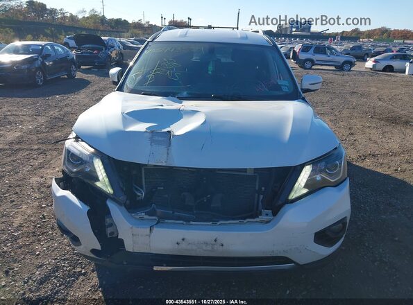 5N1DR2MM1JC627270 2018 NISSAN PATHFINDER White Dashboard view