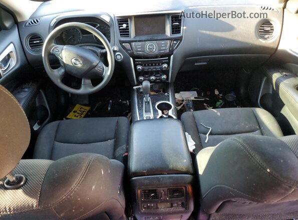 5N1DR2MM1KC591100 2019 NISSAN PATHFINDER Black წინა პანელის ხედი