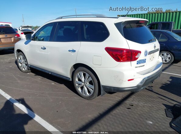 5N1DR2MM2JC613717 2018 NISSAN PATHFINDER Белый Задняя левая четверть