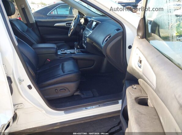 5N1DR2MM2JC613717 2018 NISSAN PATHFINDER Белый Вид салона спереди
