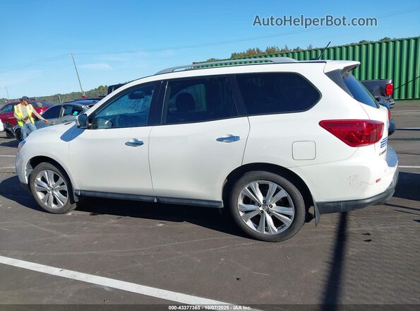 5N1DR2MM2JC613717 2018 NISSAN PATHFINDER Белый Панорамный вид салона 360°