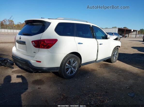 5N1DR2MM2JC655255 2018 NISSAN PATHFINDER White Trasero derecho