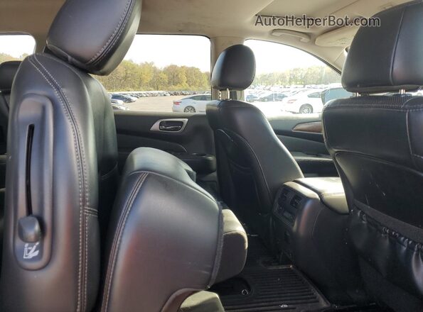 5N1DR2MM5HC611776 2017 NISSAN PATHFINDER Blue Vista interior trasera