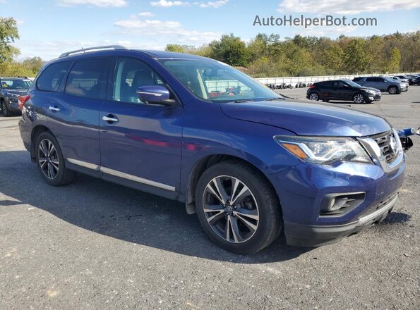 5N1DR2MM5HC611776 2017 NISSAN PATHFINDER Blue Delantero derecho