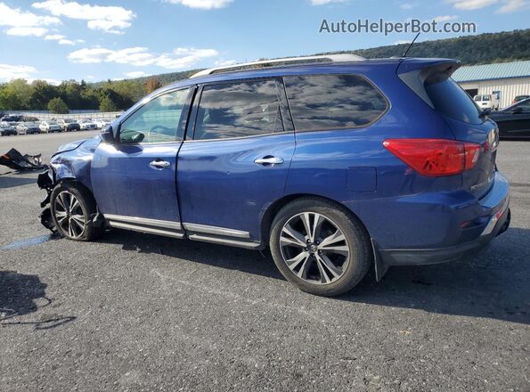 5N1DR2MM5HC611776 2017 NISSAN PATHFINDER Blue Trasero izquierdo