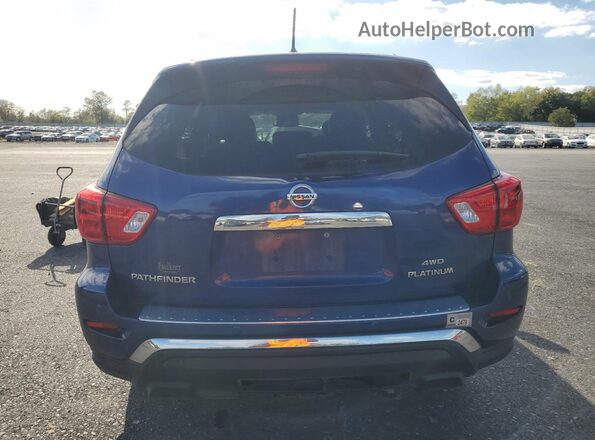 5N1DR2MM5HC611776 2017 NISSAN PATHFINDER Blue Vista trasera