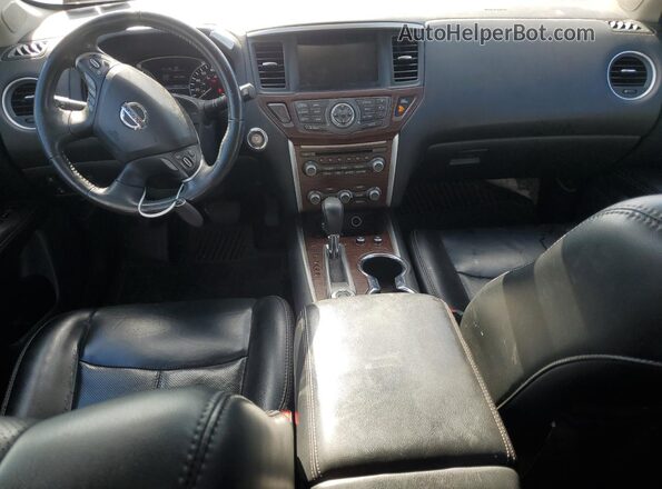 5N1DR2MM5HC611776 2017 NISSAN PATHFINDER Blue Vista del salpicadero