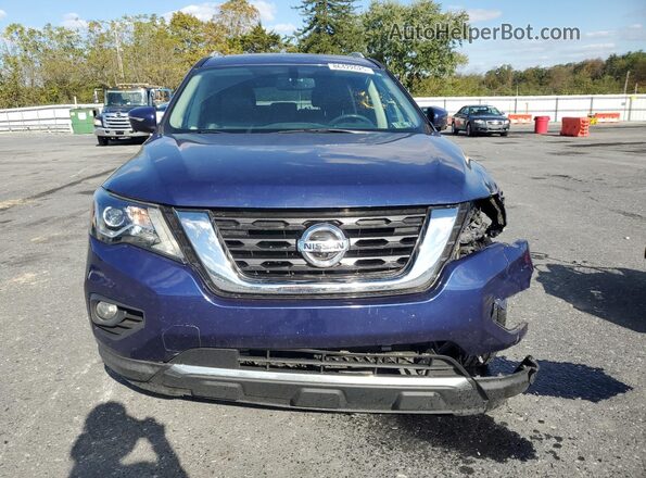 5N1DR2MM5HC611776 2017 NISSAN PATHFINDER Blue Vista frontal
