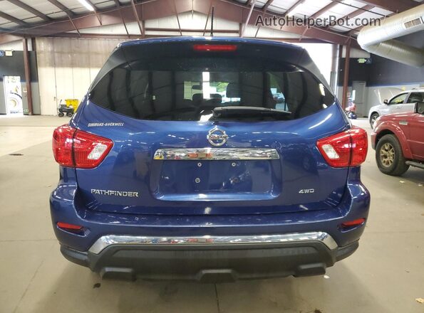 5N1DR2MM7JC626608 2018 NISSAN PATHFINDER Синий 