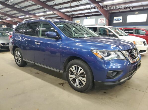 5N1DR2MM7JC626608 2018 NISSAN PATHFINDER Синий 