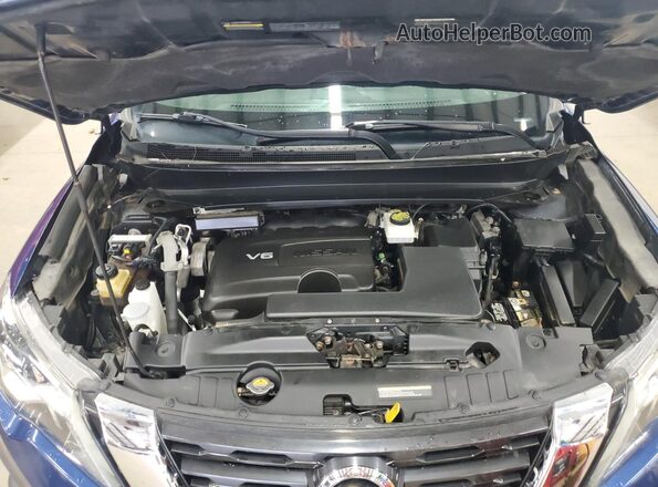 5N1DR2MM7JC626608 2018 NISSAN PATHFINDER Синий 