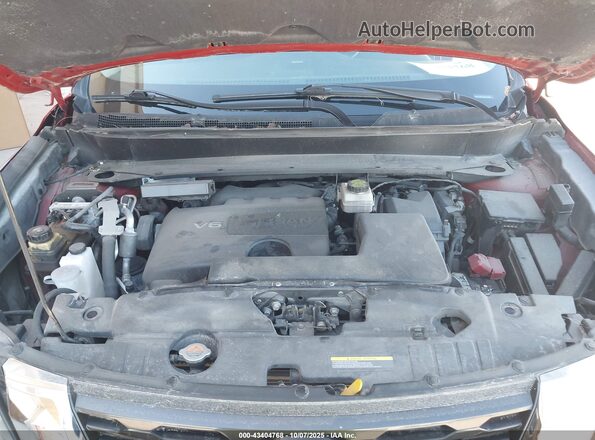 5N1DR2MM7JC652061 2018 NISSAN PATHFINDER Red Vista trasera