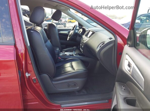 5N1DR2MM9HC911790 2017 NISSAN PATHFINDER Red Սալոնի դիմացի տեսք