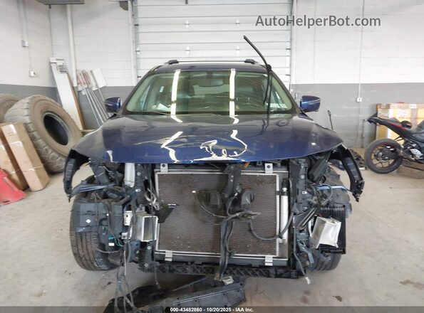5N1DR2MMXKC592567 2019 NISSAN PATHFINDER Blue Սալոնի հետևի տեսք