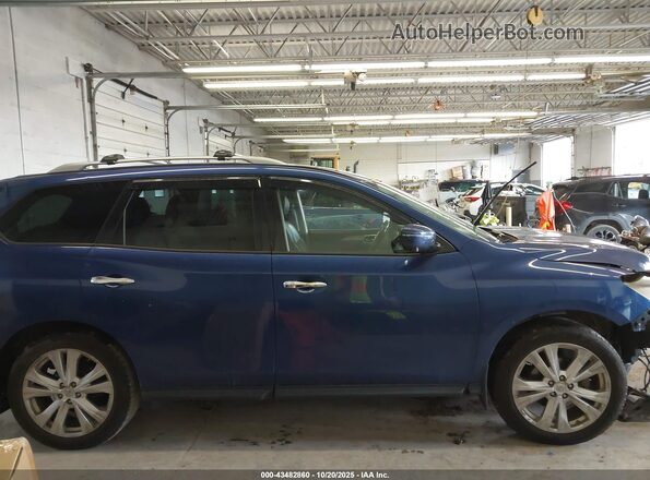 5N1DR2MMXKC592567 2019 NISSAN PATHFINDER Blue Սալոնի 360 աստիճան տեսք
