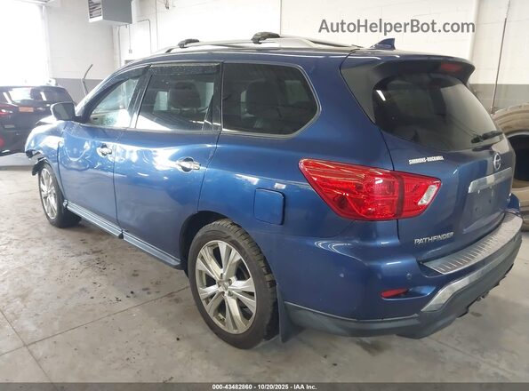 5N1DR2MMXKC592567 2019 NISSAN PATHFINDER Blue Հետևի ձախ