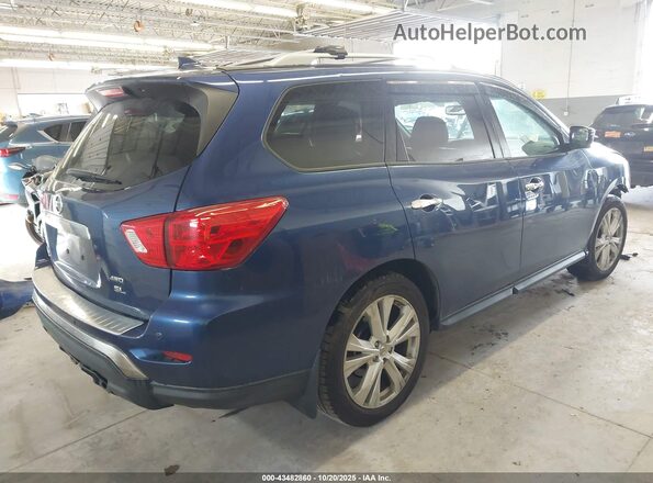 5N1DR2MMXKC592567 2019 NISSAN PATHFINDER Blue Հետևի աջ