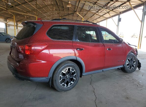 5N1DR2MN0KC635290 2019 NISSAN PATHFINDER Red Rear right