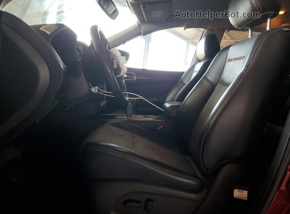 5N1DR2MN0KC635290 2019 NISSAN PATHFINDER Red Front interior view