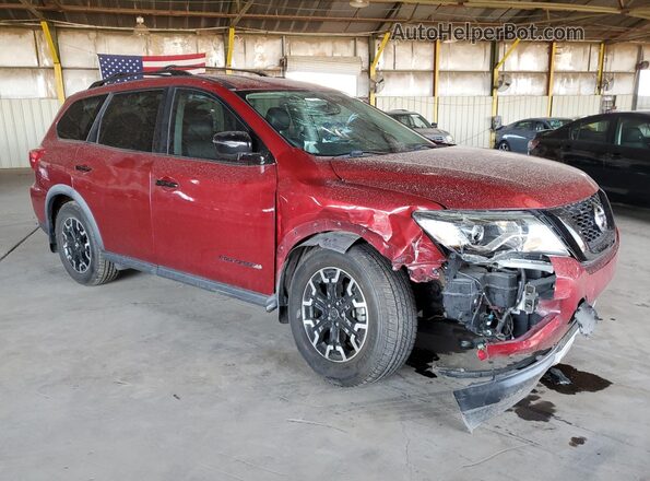 5N1DR2MN0KC635290 2019 NISSAN PATHFINDER Red Front right