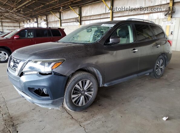 5N1DR2MN1JC607433 2018 NISSAN PATHFINDER Gray 