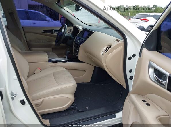 5N1DR2MN2HC628298 2017 NISSAN PATHFINDER White Սալոնի դիմացի տեսք