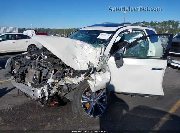 5N1DR2MN2JC619879 2018 NISSAN PATHFINDER White წინა ხედი
