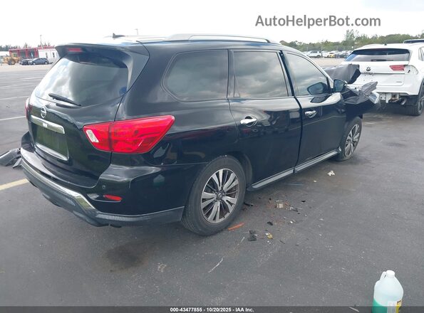 5N1DR2MN3HC664839 2017 NISSAN PATHFINDER Black უკანა მარჯვენა