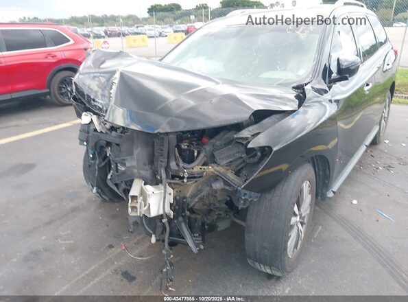 5N1DR2MN3HC664839 2017 NISSAN PATHFINDER Black წინა ხედი