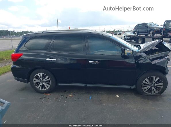 5N1DR2MN3HC664839 2017 NISSAN PATHFINDER Black უკანა სალონის ხედი