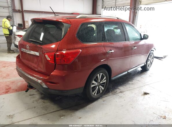 5N1DR2MN4HC649136 2017 NISSAN PATHFINDER Красный 