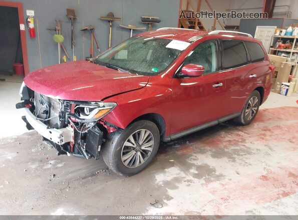 5N1DR2MN4HC649136 2017 NISSAN PATHFINDER Красный 