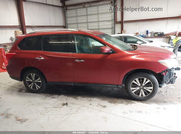 5N1DR2MN4HC649136 2017 NISSAN PATHFINDER Красный 