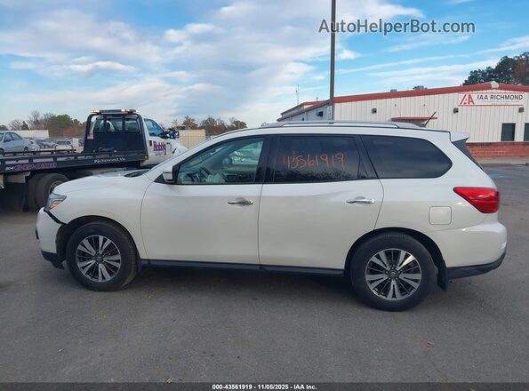 5N1DR2MN4HC695405 2017 NISSAN PATHFINDER White Սալոնի 360 աստիճան տեսք