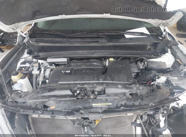 5N1DR2MNXKC632803 2019 NISSAN PATHFINDER White Вид ззаду