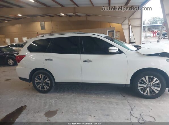 5N1DR2MNXKC632803 2019 NISSAN PATHFINDER White Вид задньої частини салону
