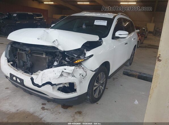 5N1DR2MNXKC632803 2019 NISSAN PATHFINDER White Передня ліва чверть