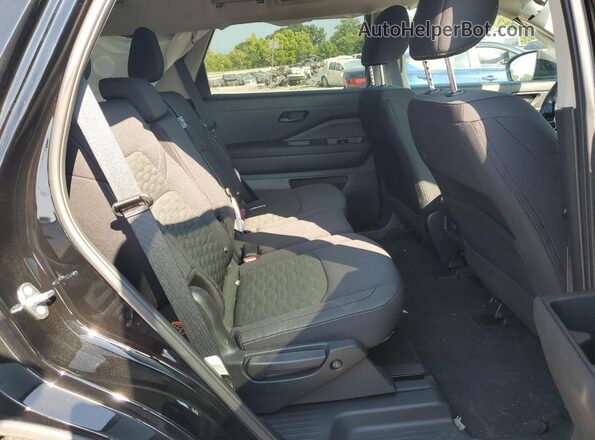 5N1DR3AA6SC226038 2025 NISSAN PATHFINDER Черный Вид задней части салона