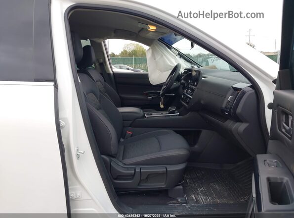 5N1DR3BC0SC258029 2025 NISSAN PATHFINDER White Սալոնի դիմացի տեսք