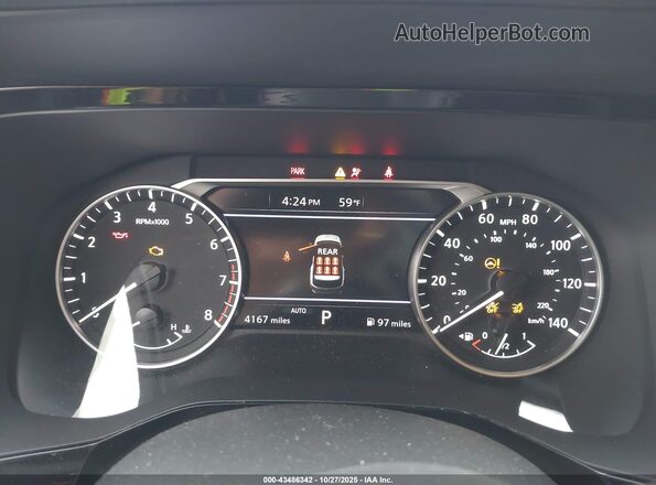5N1DR3BC0SC258029 2025 NISSAN PATHFINDER White Հետևի նստատեղերի տեսք