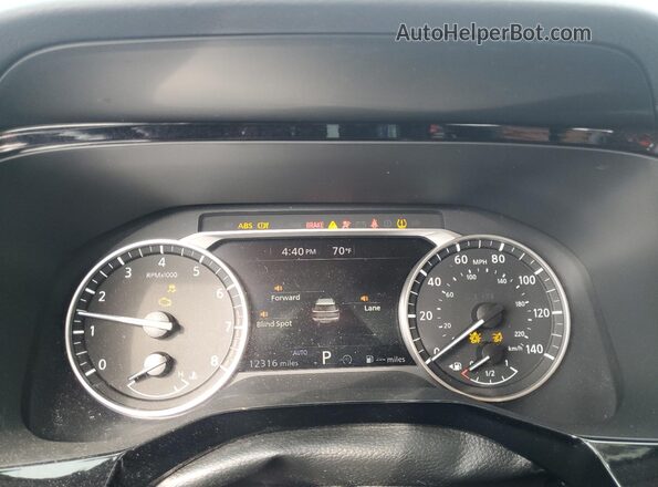5N1DR3BC2RC201826 2024 NISSAN PATHFINDER Gray Widok zestawu wskaźników