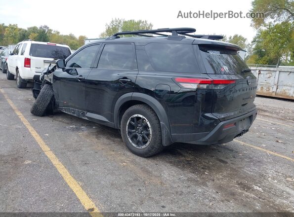 5N1DR3BD2PC267203 2023 NISSAN PATHFINDER Black უკანა მარცხენა