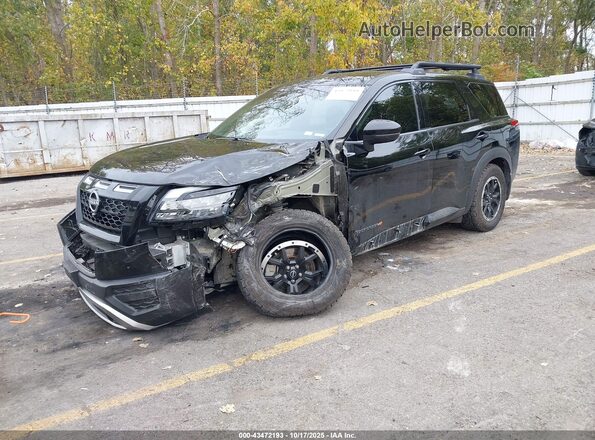 5N1DR3BD2PC267203 2023 NISSAN PATHFINDER Black წინა მარცხენა ხედი სამი მეოთხედიდან