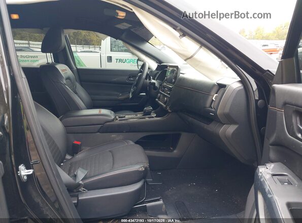 5N1DR3BD2PC267203 2023 NISSAN PATHFINDER Black წინა სალონის ხედი